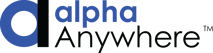 Alpha Anywhere low code app development software